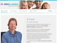 Tablet Screenshot of drlanda.es