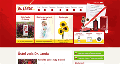 Desktop Screenshot of drlanda.eu